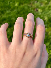 Load image into Gallery viewer, 10K Multi-Gemstone Ring