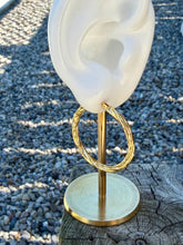 Load image into Gallery viewer, 10K Twisted Hoop Earrings