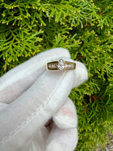 Load image into Gallery viewer, 14K Pear Diamond Ring