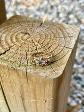 Load image into Gallery viewer, 10K Multi-Gemstone Ring