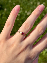 Load image into Gallery viewer, 10K Ruby Ring