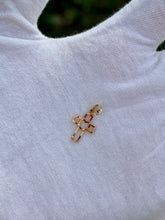 Load image into Gallery viewer, 10K Mini Cross Pendant