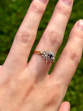 Load image into Gallery viewer, 10K Sapphire & Diamond Ring
