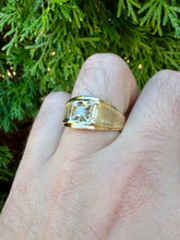 Load image into Gallery viewer, 14K Men’s Diamond Ring