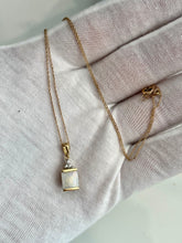 Load image into Gallery viewer, 10K Opal Diamond Necklace