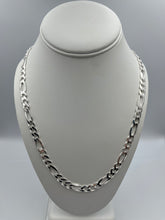 Load image into Gallery viewer, 925 Figaro Chain 6.8MM