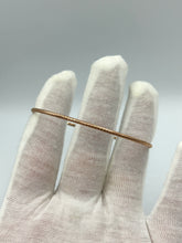 Load image into Gallery viewer, 925 Silver Fancy Italian Diamond Cut Bangle