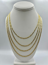 Load image into Gallery viewer, 10K Figaro Chain 2.5MM