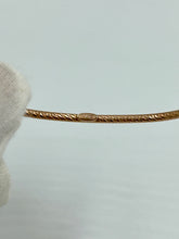 Load image into Gallery viewer, 925 Silver Fancy Italian Diamond Cut Bangle