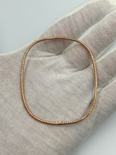 Load image into Gallery viewer, 925 Silver Fancy Italian Diamond Cut Bangle