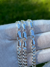 Load image into Gallery viewer, 925 Silver Cuban Link Chain 5.5MM