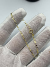 Load image into Gallery viewer, 10K Paperclip Bracelet