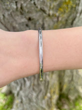Load image into Gallery viewer, 10K White Bangle
