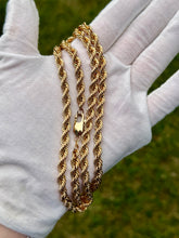 Load image into Gallery viewer, 10K Rope Chain
