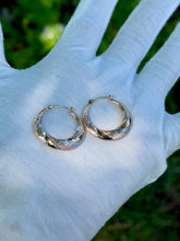 Load image into Gallery viewer, 14K Tri-Gold Earrings
