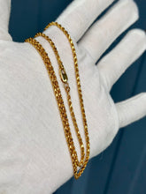 Load image into Gallery viewer, 18K Rope Chain
