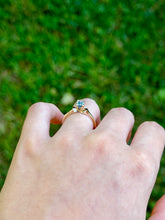Load image into Gallery viewer, 14K Aquamarine Ring
