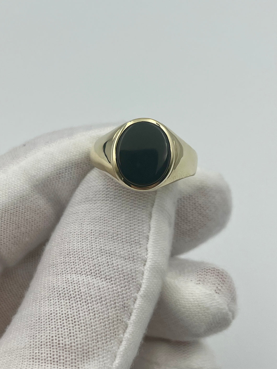 10K Onyx Ring