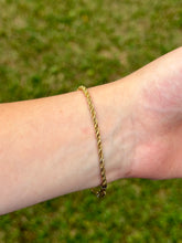Load image into Gallery viewer, 14K Rope/Box Bracelet
