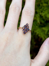 Load image into Gallery viewer, 10K Garnet Ring
