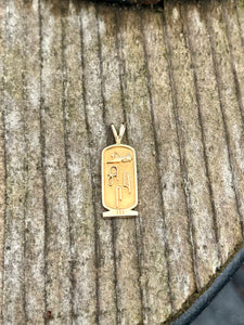 14K Egyptian Pendant