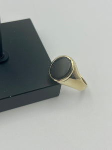 10K Onyx Ring