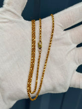 Load image into Gallery viewer, 18K Rope Chain
