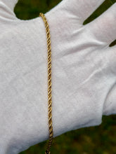 Load image into Gallery viewer, 14K Rope/Box Bracelet
