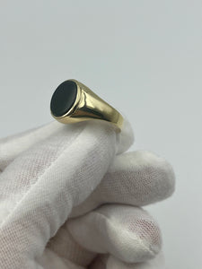 10K Onyx Ring