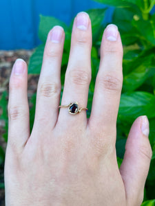 10K Garnet Ring