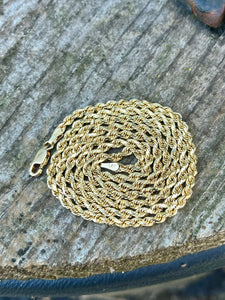 14K Rope Chain