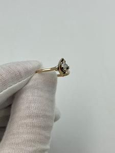 14K Diamond Ring