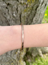 Load image into Gallery viewer, 10K Rose Bangle
