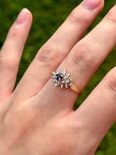 Load image into Gallery viewer, 10K Sapphire &amp; Diamond Ring
