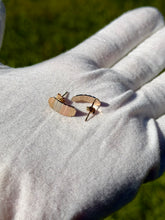 Load image into Gallery viewer, 10K Tri-Gold Earrings
