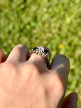 Load image into Gallery viewer, 14K Diamond &amp; Sapphire Ring
