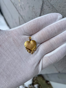 10K Heart Pendant