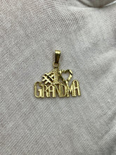 Load image into Gallery viewer, 10K Grandma Pendant
