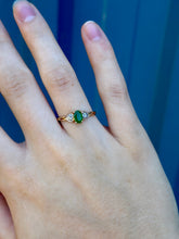 Load image into Gallery viewer, 10K Emerald Ring
