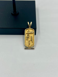 14K Egyptian Pendant