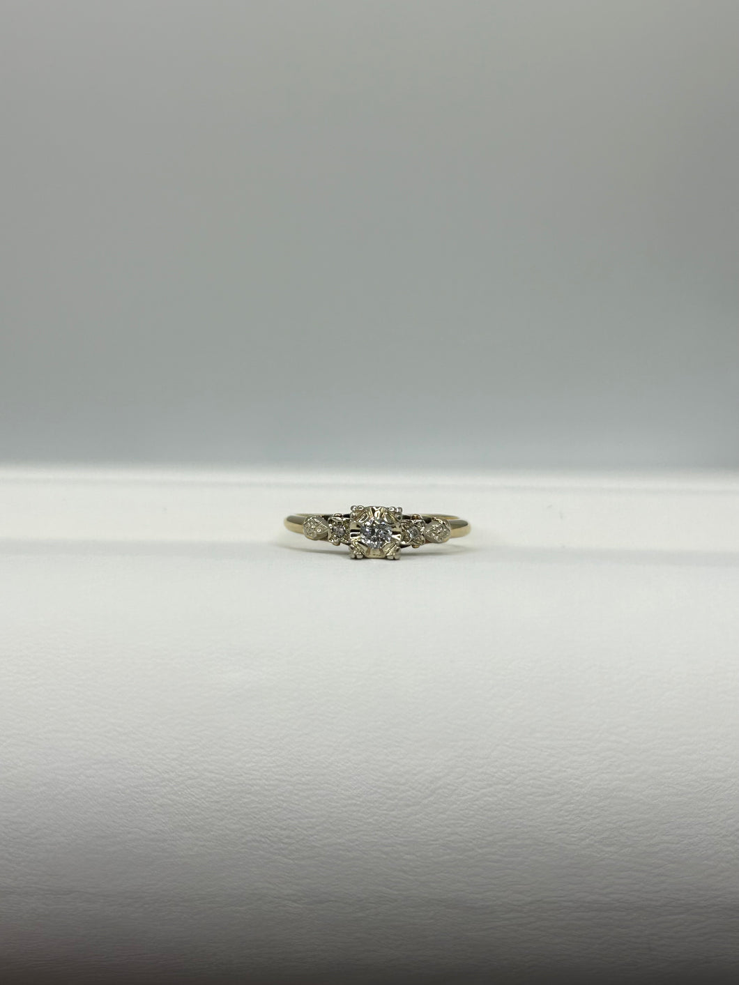 14K Diamond Ring