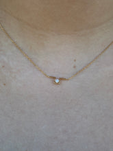 Load image into Gallery viewer, 18K Halo Diamond Necklace

