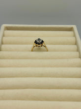 Load image into Gallery viewer, 10K Sapphire &amp; Diamond Ring

