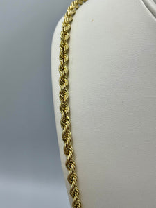 10K Rope Chain