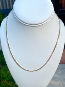 14K Curb Link Chain