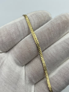 14K Fancy-Herringbone Bracelet