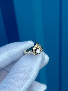 14K Diamond Ring