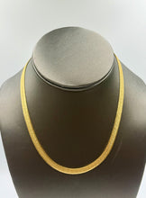 Load image into Gallery viewer, 14K Herringbone Chain
