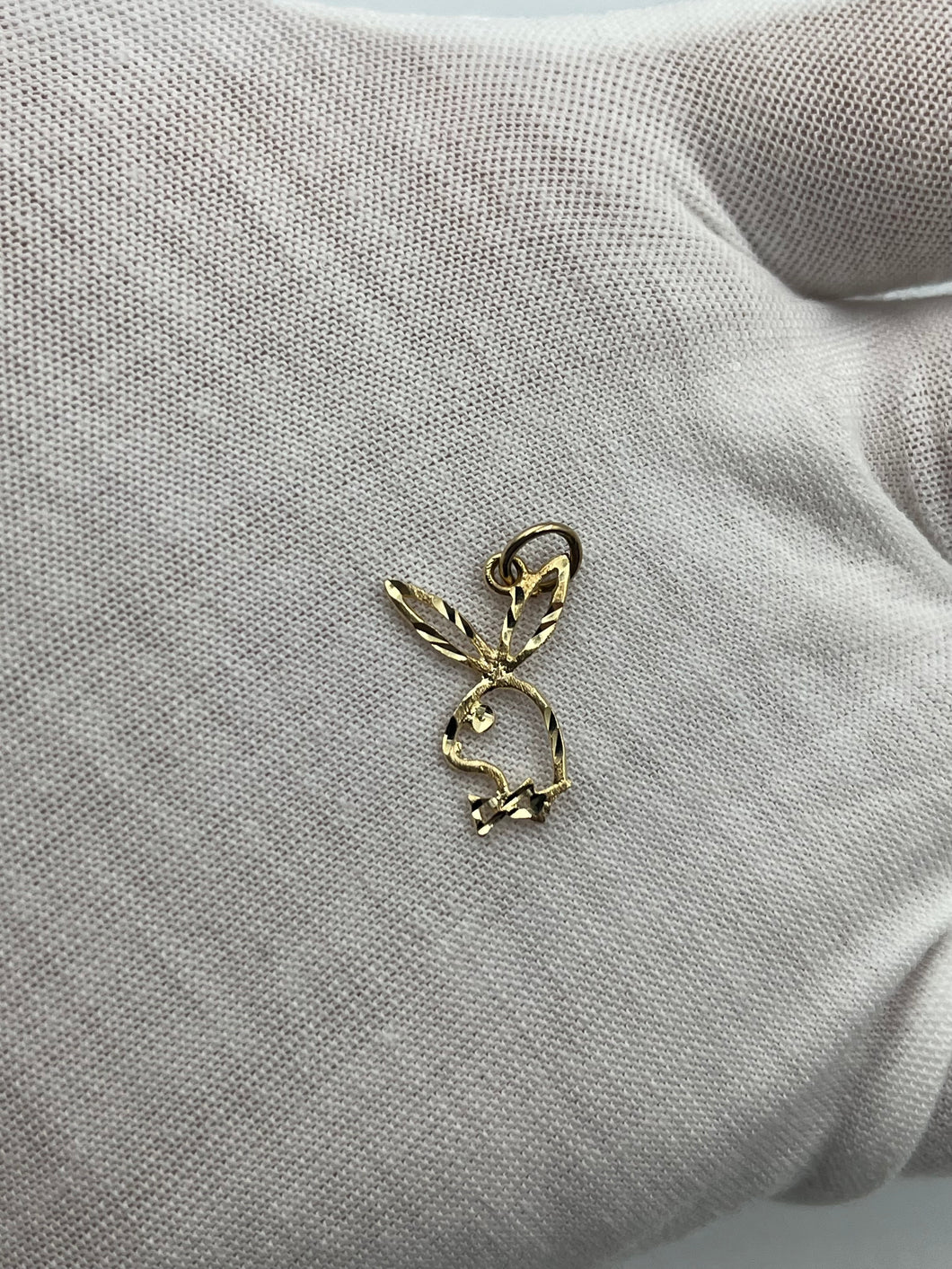 10K Playboy Bunny Charm