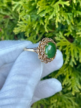 Load image into Gallery viewer, 10K Jade Ring
